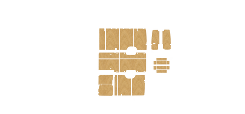 Mercedes Sprinter LWB 2006-2018 kit layout diagram
