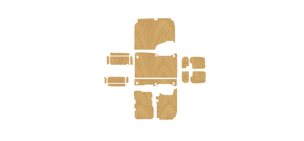 Ford Connect LWB 2002-2013 kit layout