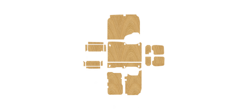 Ford Connect LWB 2002-2013 kit layout diagram