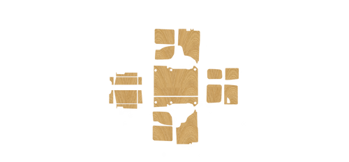 Fiat Doblo 2000-2010 kit layout diagram