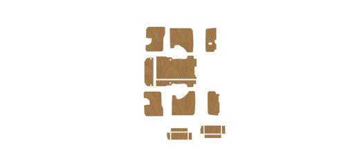 Peugeot Expert L2 2007-2016 kit layout diagram