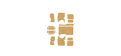 Fiat Scudo 1995-2006 kit layout diagram