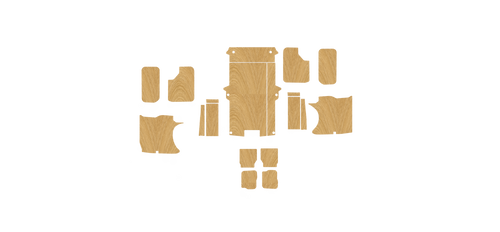 Vauxhall Vivaro L1 2019-ON ply lining kit - image 2
