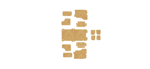 Vauxhall Vivaro L2 2019-ON kit layout diagram