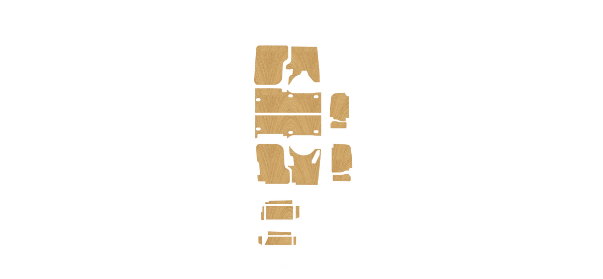 Ford Connect LWB BASE 2014-2023 kit layout
