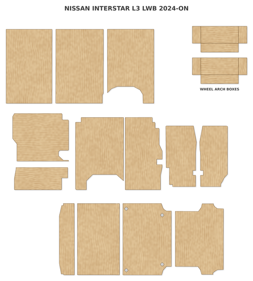 Nissan Interstar L3 LWB 2024-ON