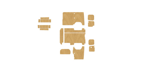 Vauxhall Vivaro SWB 2014-2019 ply lining kit - image 2