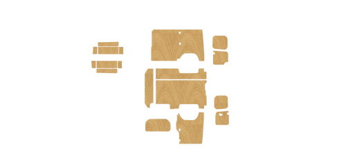 Renault Trafic SWB 2019-ON ply lining kit - image 2