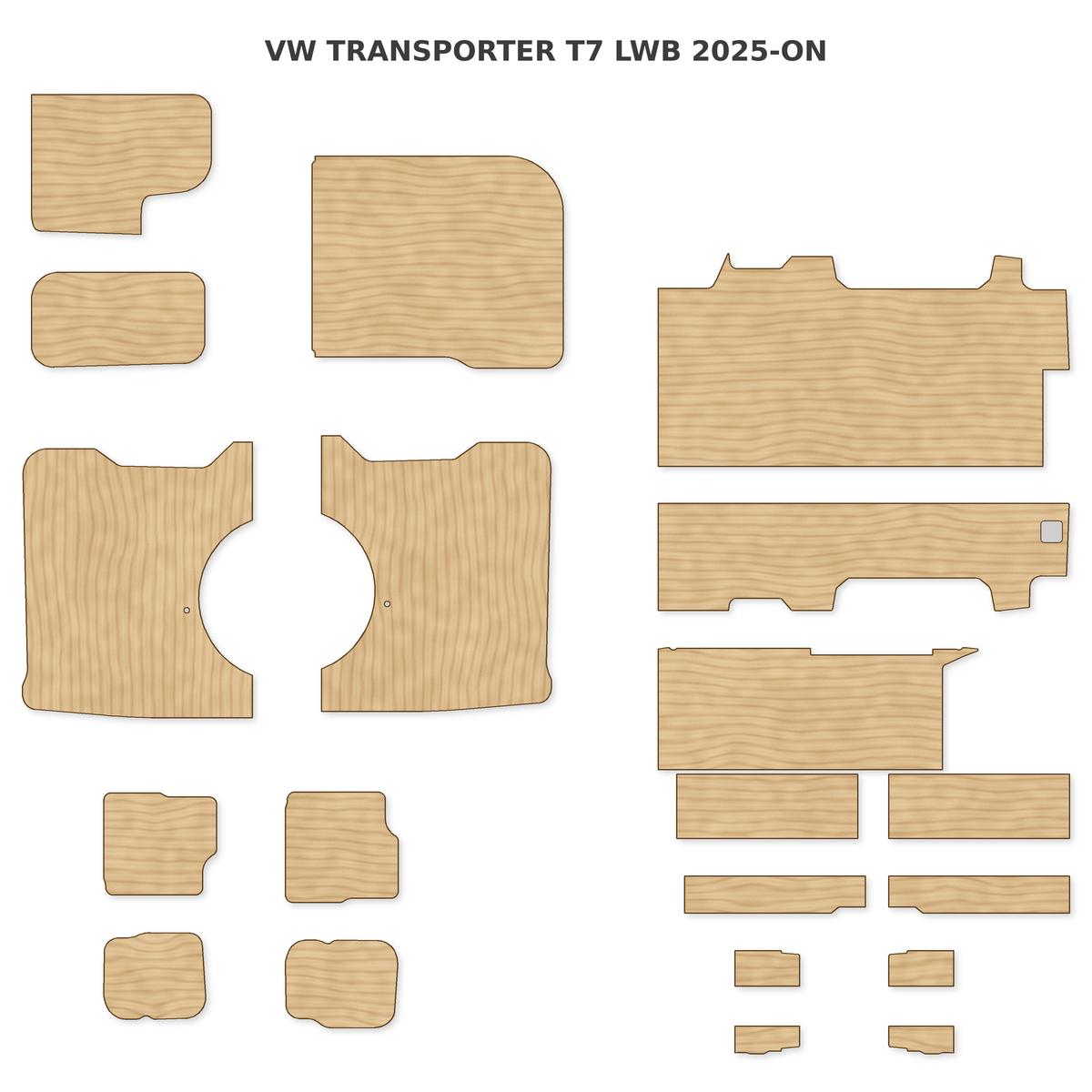 Volkswagen Transporter T7 LWB 2025-ON
